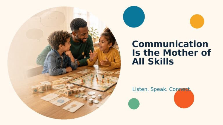 Family communication and connection through shared game play