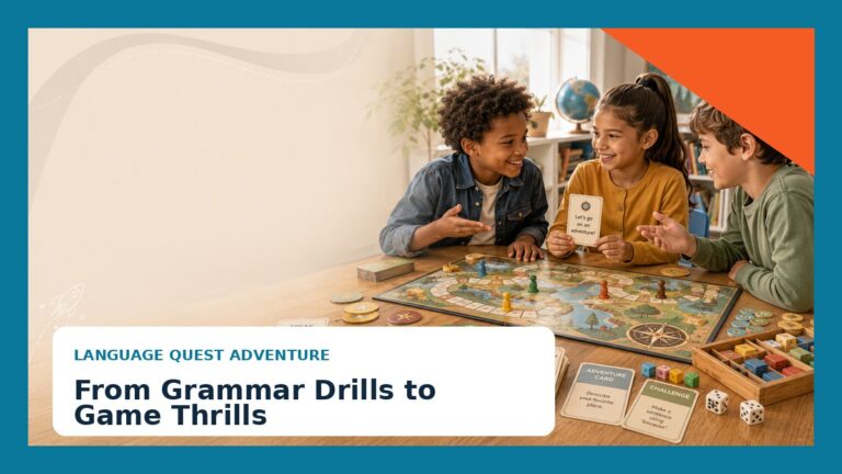 Language Quest Adventure turning English practice into active play