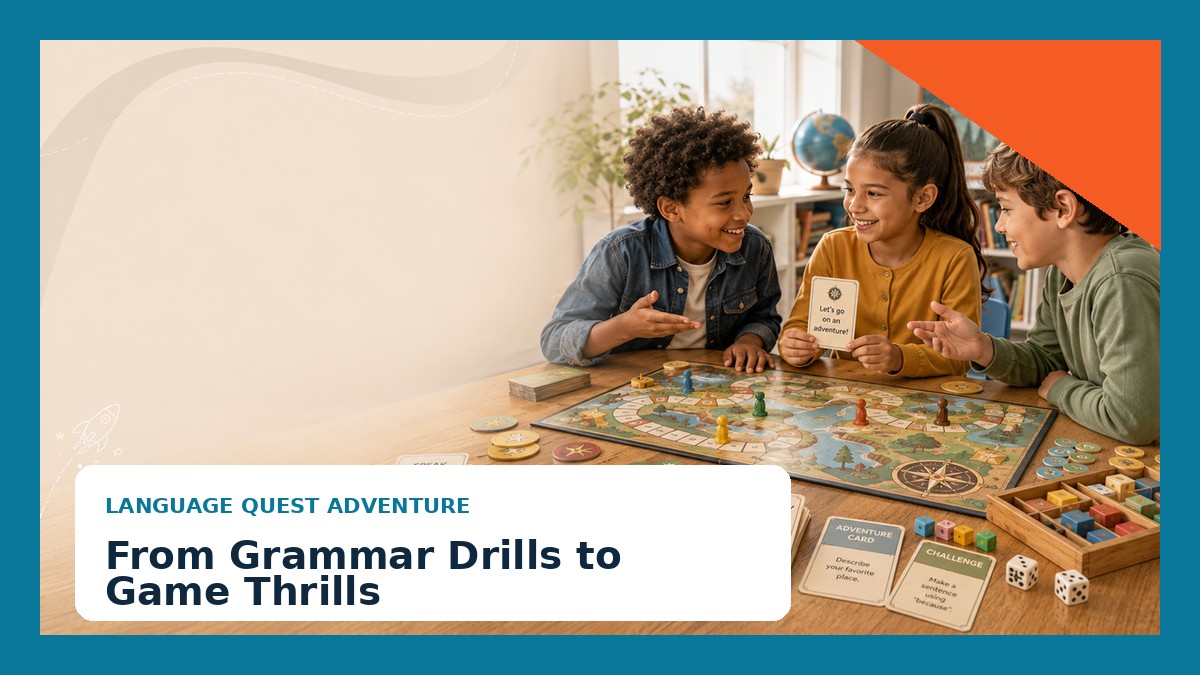 Language Quest Adventure turning English practice into active play