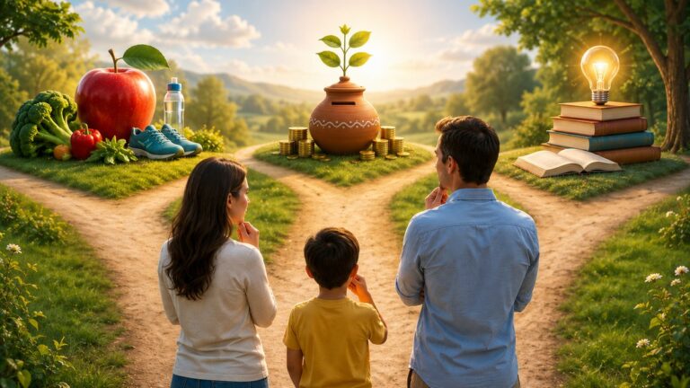 Health, Wealth or Wisdom: What Should We Choose?